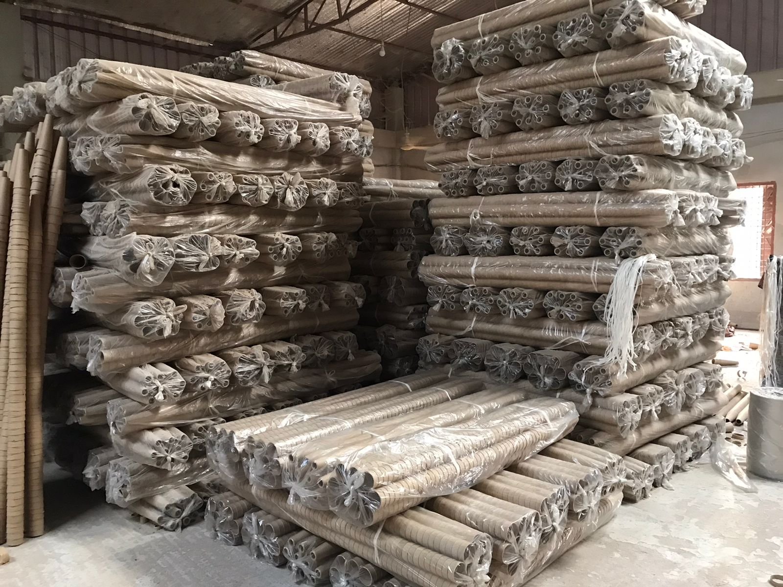 Finished cone packets